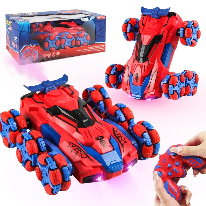 Voiture Acrobatique Télécommandée Spider-Man