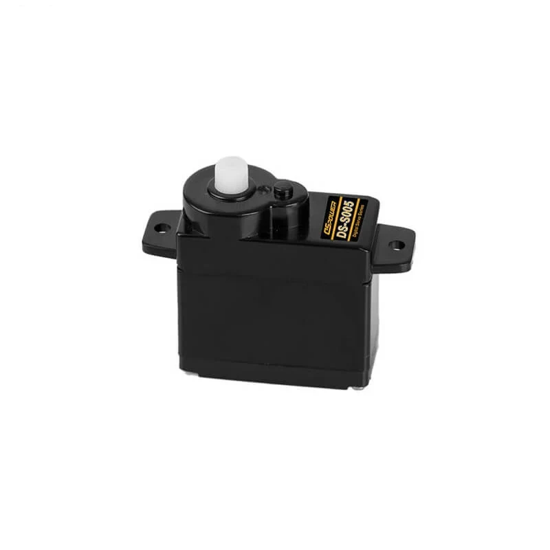 DSpower DS-S005 Plastic Gear Servo Motor, 4.8–6 V, for RC Aircraft and Drones
